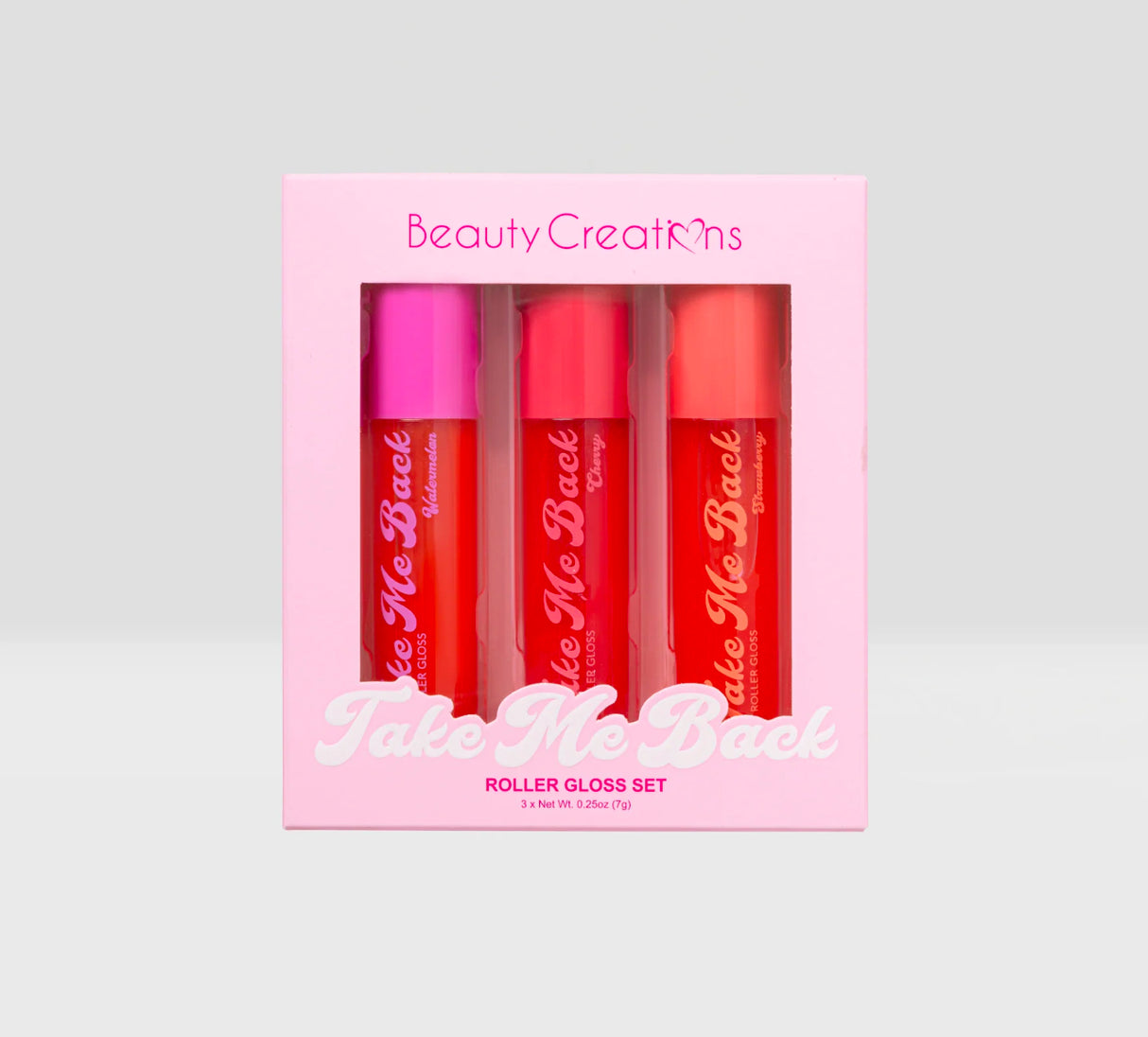 BEAUTY CREATIONS- TAKE ME BACK- ROLLER GLOSS SET- 1PC