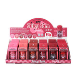 ROMANTIC BEAUTY- JUICY JAM- GLOSSY LIP TINT- 24PCS