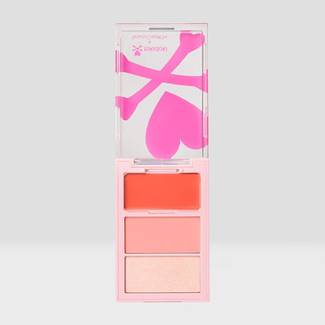BEAUTY CREATIONS X TOKIDOKI- PEACH BLOSSOM- BLUSH TRIO- 1PC