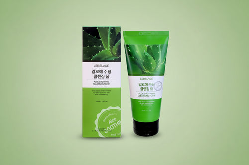 LEBELAGE- ALOE SOOTHING- CLEANSING FOAM ...