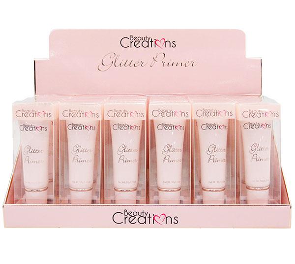 BEAUTY CREATIONS - GLITTER PRIMER - DISPLAY 24 PCS