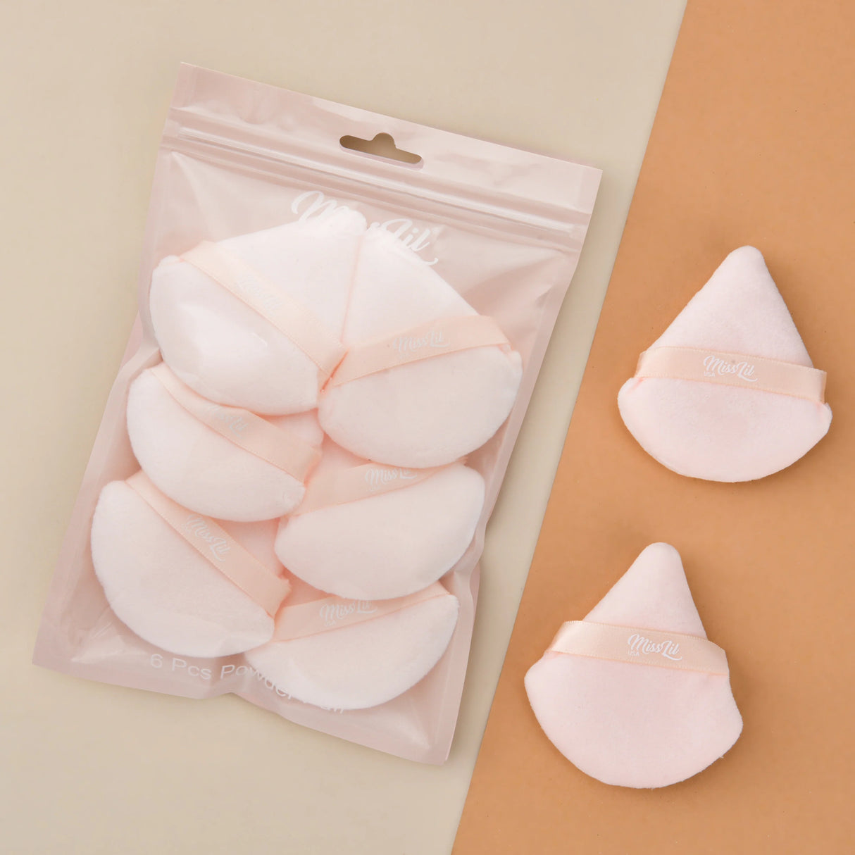 Powder and puff online set