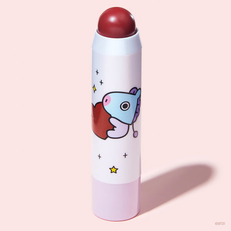 THE CREME SHOP BT21 - BARRA DE ESENCIA TEÑIDA PARA LABIOS + MEJILLAS CHIC(1PC)