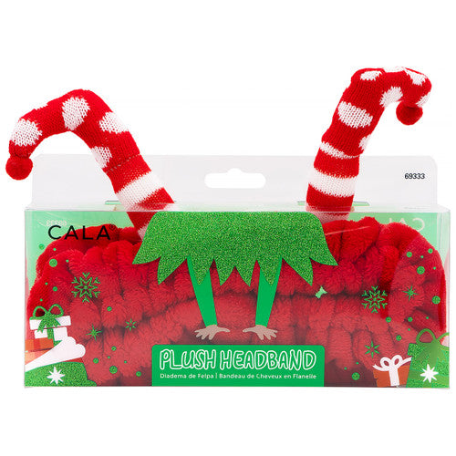 CALA- CHRISTMAS- ELF LEGS- PLUSH HEADBAND- 1PC