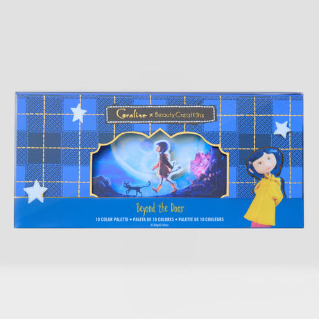 PRE-SALE  - BEAUTY CREATIONS X CORALINE - BEYOND THE DOOR 10 COLOR PALETTE - (1PC)