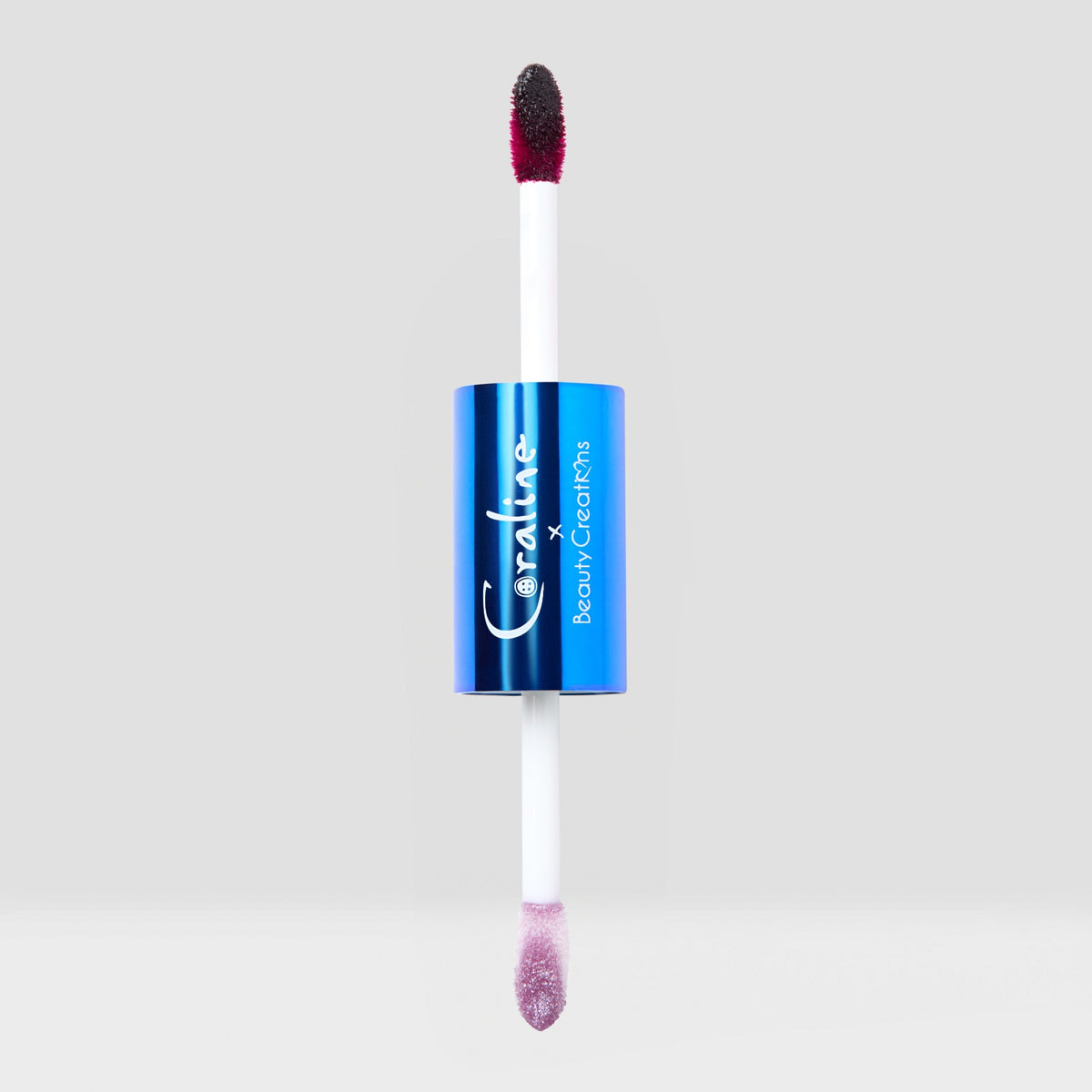 PRE-SALE  - BEAUTY CREATIONS X CORALINE - STAY FOREVER PEEL OFF LIP STAIN & LIP GLOSS DUO - (1PC)