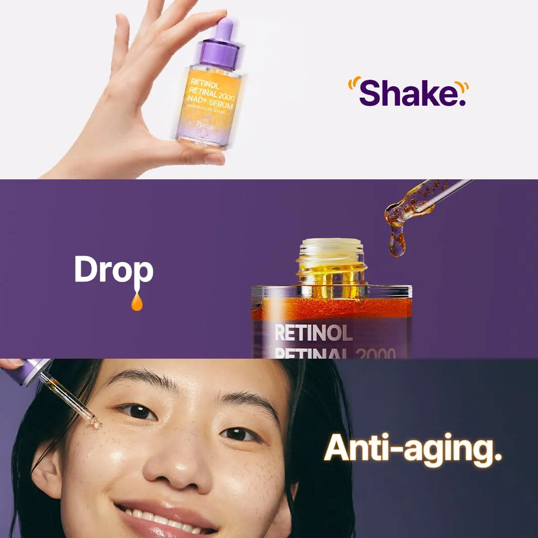 PURITO SEOUL - RETINOL RETINAL 2000 NAD + SERUM - (1PC)