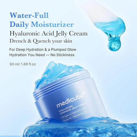 MEDICUBE - HYALURONIC CERAMIDE JELLY CREAM  - (1PC)
