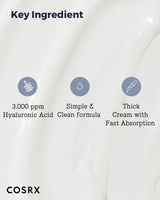 COSRX - HYALURONIC ACID INTENSIVE CREAM - (1PC)