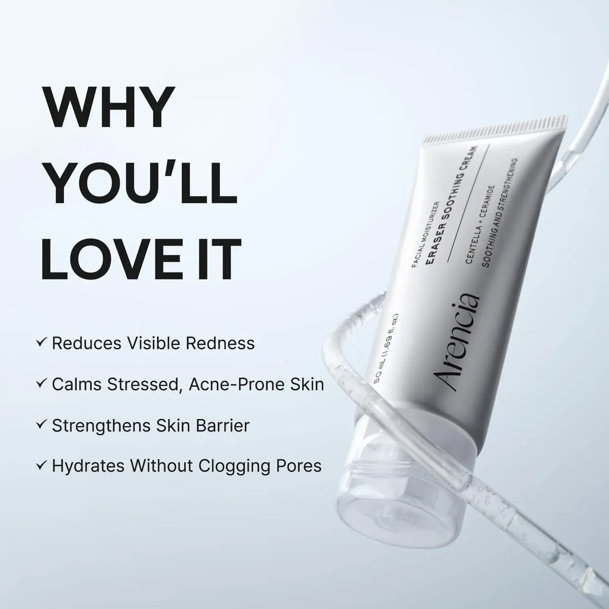 ARENCIA - ERASER SOOTHING CREAM - (1PC)