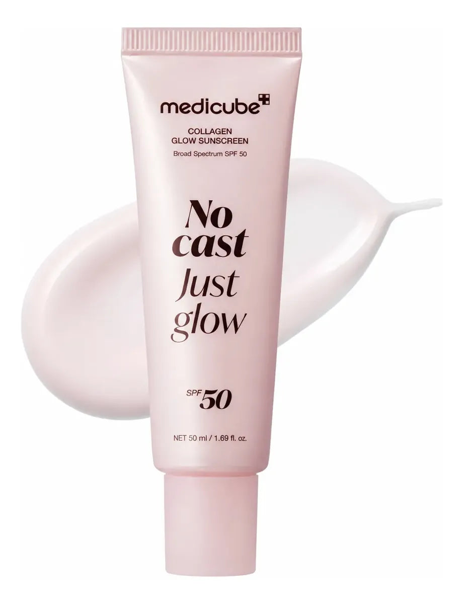 MEDICUBE - COLLAGEN GLOW SUNSCREEN NO CAST JUST NOW - (1PC)