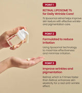 K-SECRET - SEOUL 1988 CREAM RETINAL LIPOSOME 1% + FERMENTED RICE - (1PC)