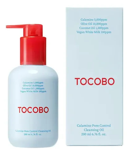 TOCOBO - CALAMINE PORE CONTROL CLEANSING OIL 200ML - (1PC)