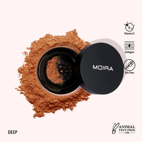 MOIRA - POUDRE FIXATION LIBRE (NOUVELLES TEINTES)