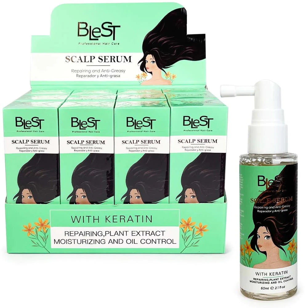 BLEST- REPAIRING AND ANTIGREASY- SCALP SERUM-12PCS