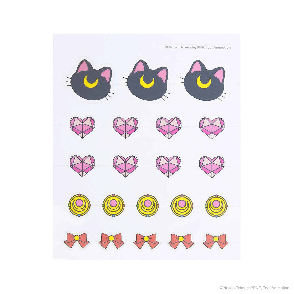 THE CREME SHOP X SAILOR MOON - KAWAII LOVE HYDROCOLLOID BLEMISH PATCHES (6PC)