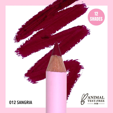 MOIRA - FLIRTY LIP PENCIL (6PC)