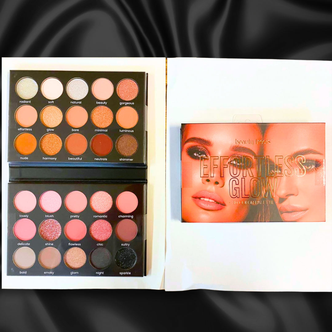 BEAUTY TREATS - EFFORTLESS GLOW - 30 COLOR PALETTE - (1PC)