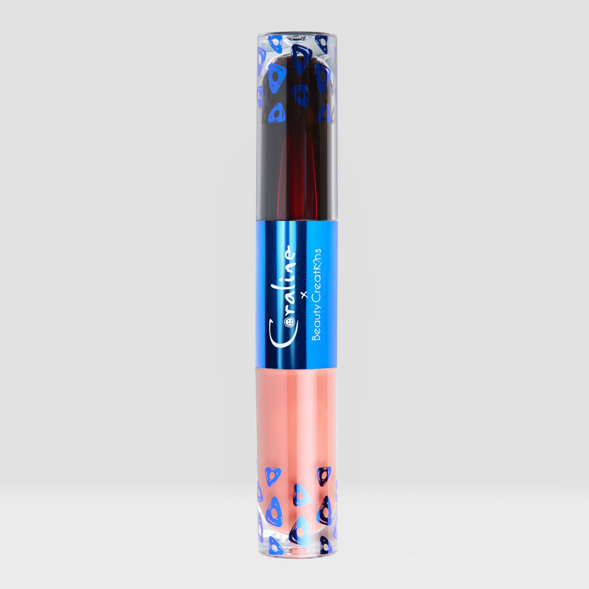 PRE-SALE  - BEAUTY CREATIONS X CORALINE - STAY FOREVER PEEL OFF LIP STAIN & LIP GLOSS DUO - (1PC)