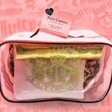 JUICY COUTURE -  4 PIECE COMPACT TRAVEL BAG SET - (1PC)