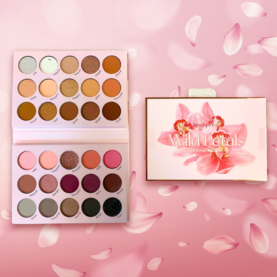 BEAUTY TREATS - WILD PETALS - 30 COLOR BOOKLET PALETTE - (1PC)