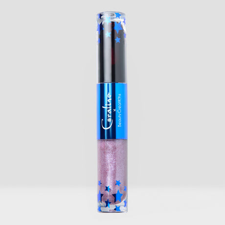PRE-SALE  - BEAUTY CREATIONS X CORALINE - STAY FOREVER PEEL OFF LIP STAIN & LIP GLOSS DUO - (1PC)