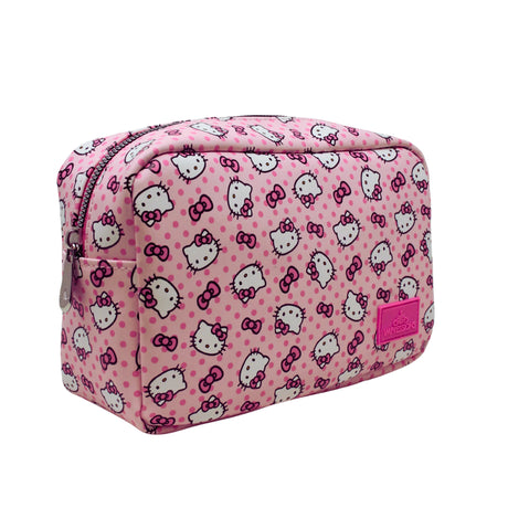 IMPRESSIONS VANITY X HELLO KITTY- PINK A DOT COSMETIC POUCH- 1PC