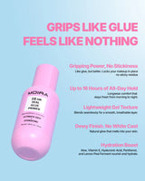 MOIRA- 16HRS SEAL- GLUE PRIMER/ SETTING SPRAY- 3PCS