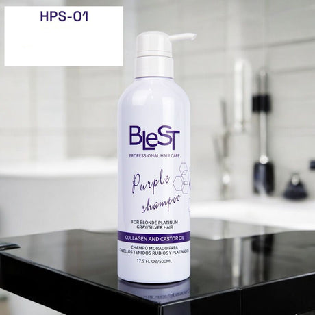 BLEST- PURPLE SHAMPOO & CONDITIONER- HAIR CARE- 1PC