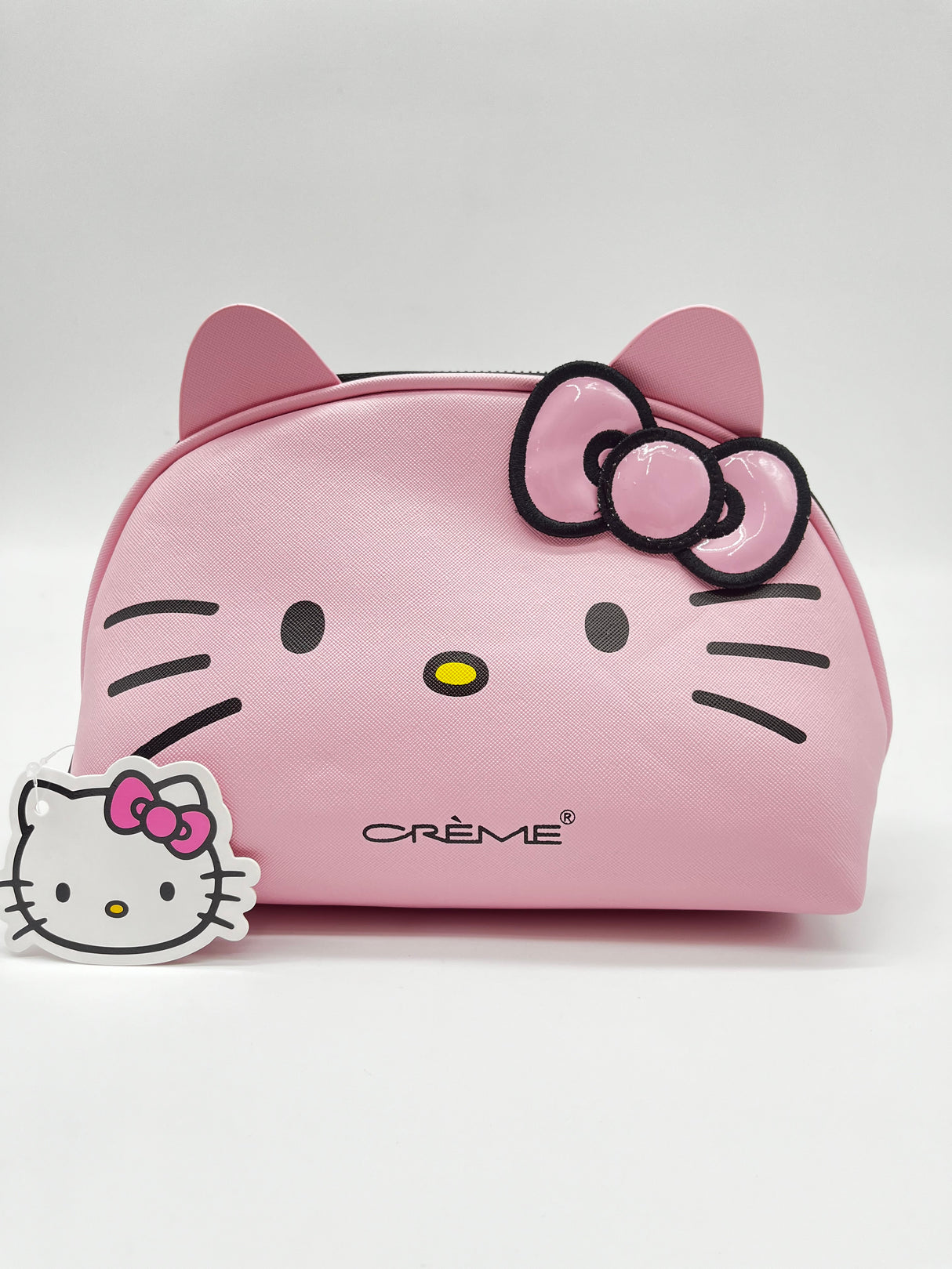 THE CREME SHOP-HELLO KITTY- THINK PINK MAKEUP POUCH- 1PC