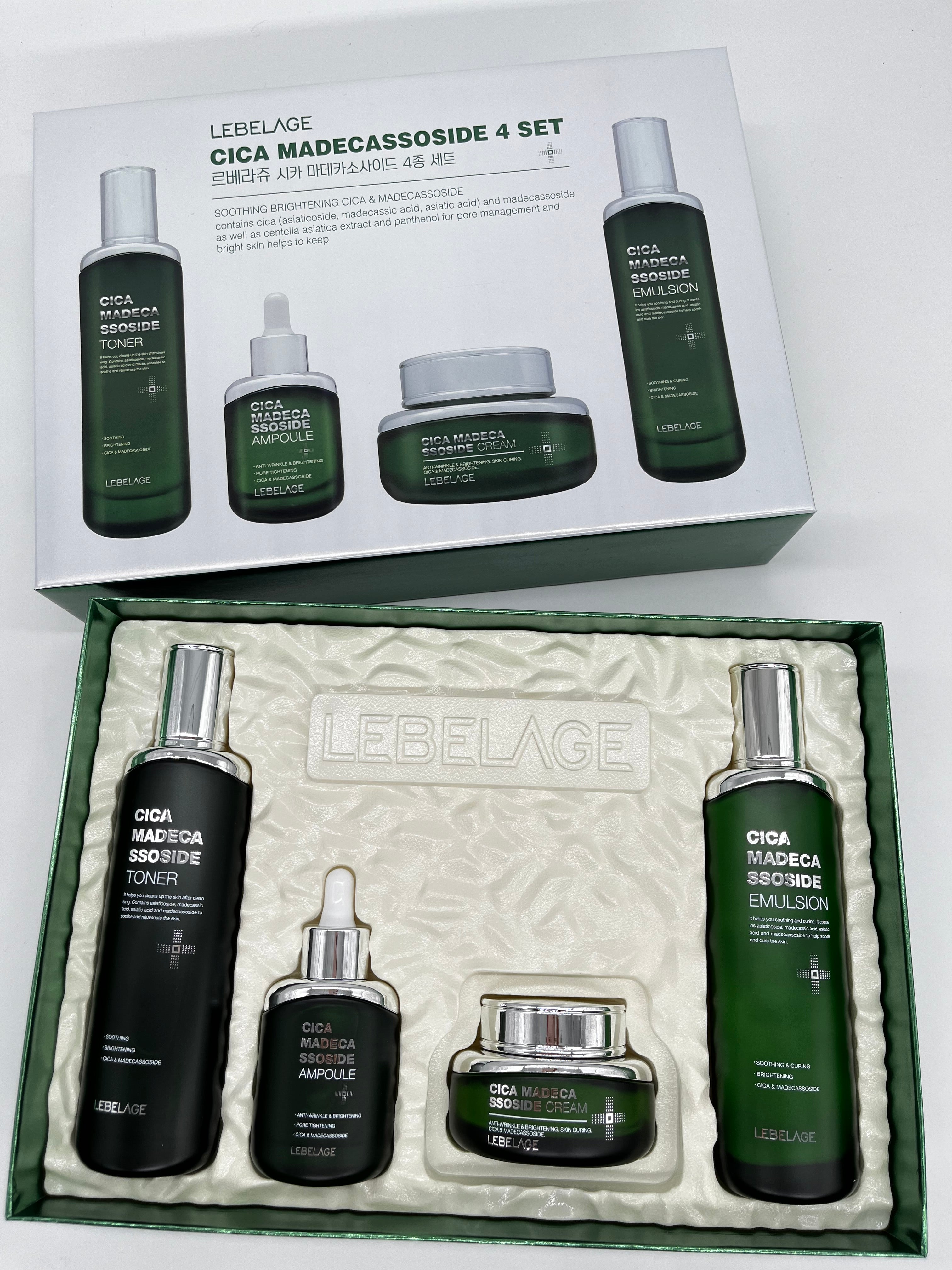 LEBELAGE- CICA MADECASSOSIDE 4SET- SKIN CARE- (1PC
