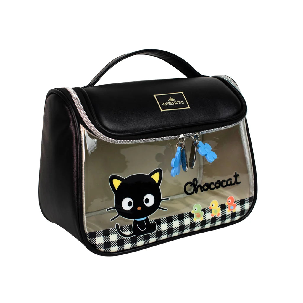 IMPRESSIONS VANITY - CHOCO CAT BEAUTY TOTE - (1PC)