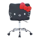 IMPRESSIONS VANITY-HELLO KITTY FAUX LEATHER SWIVEL VANITY CHAIR - 1 PC