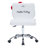 IMPRESSIONS VANITY - HELLO KITTY TEDDY FUR SWIVEL VANITY CHAIR WHITE (1PC)