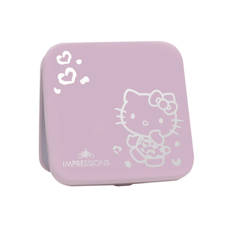 IMPRESSIONS VANITY X HELLO KITTY - MIROIR COMPACT AVEC GROSSISSEMENT