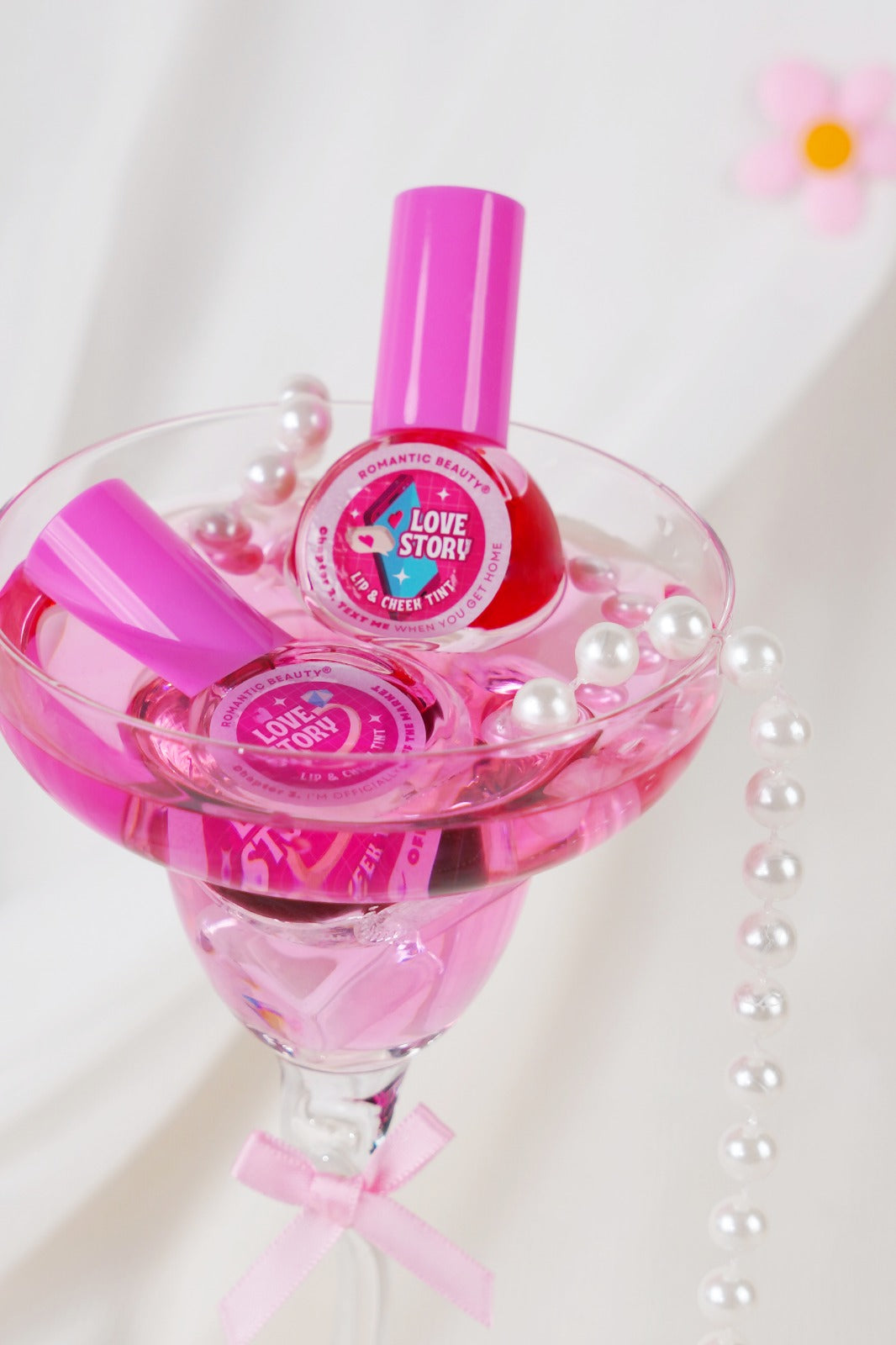 ROMANTIC BEAUTY - LOVE STORY - LIP & CHEEK TINT TRIO-1PC/SET