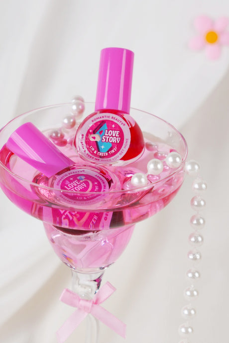 ROMANTIC BEAUTY - LOVE STORY - LIP & CHEEK TINT TRIO-1PC/SET