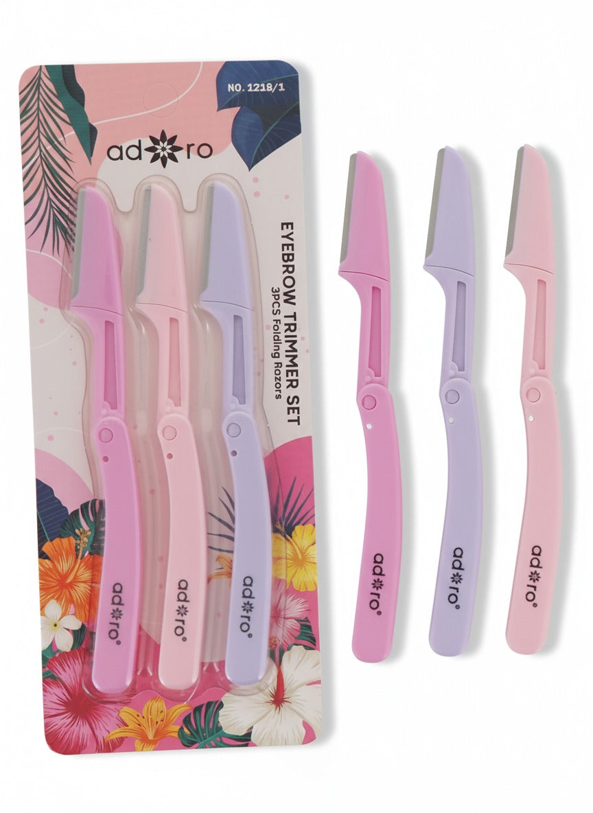 ADORO - EYEBROW - TRIMMER SET - 12PCS/MIX