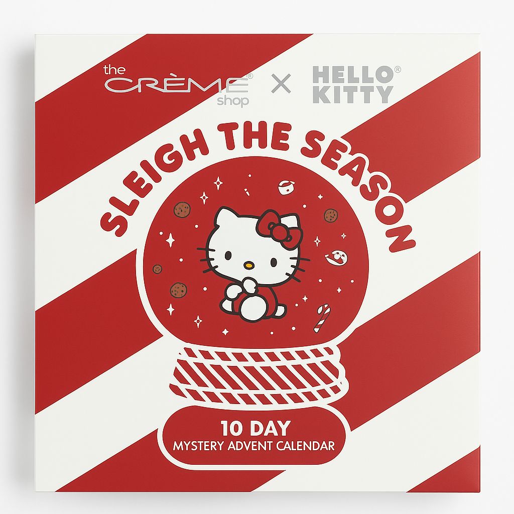 THE CRÉME SHOP X HELLO KITTY MYSTERY ADVENT CALENDAR - (1PC)