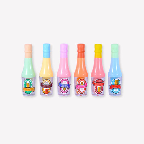 ROMANTIC BEAUTY- PASTEL- GLITTER MAGIC LIP OIL-24PCS