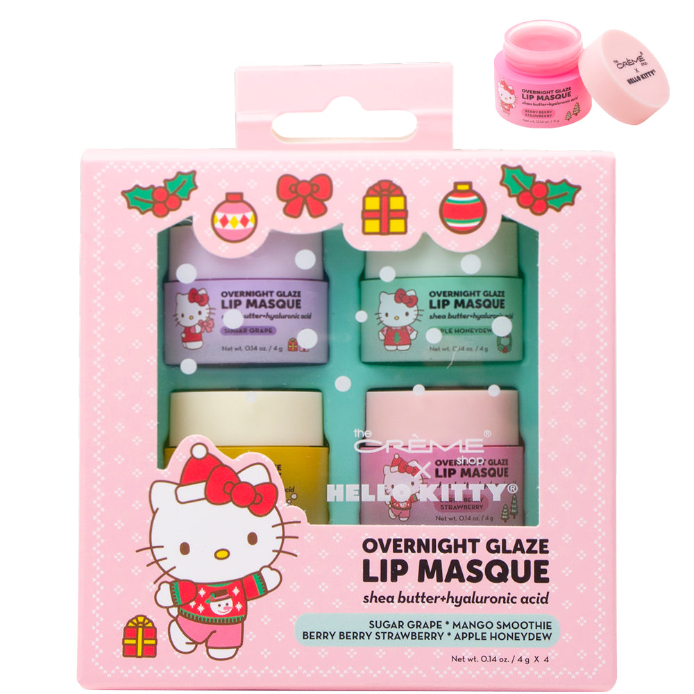 THE CREME SHOP- HELLO KITTY- OVERNIGHT GLAZE- LIP MASQUE- 1PC