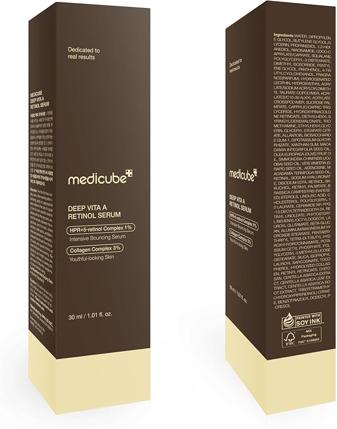 MEDICUBE - DEEP VITA A RETINOL SERUM - (1PC)