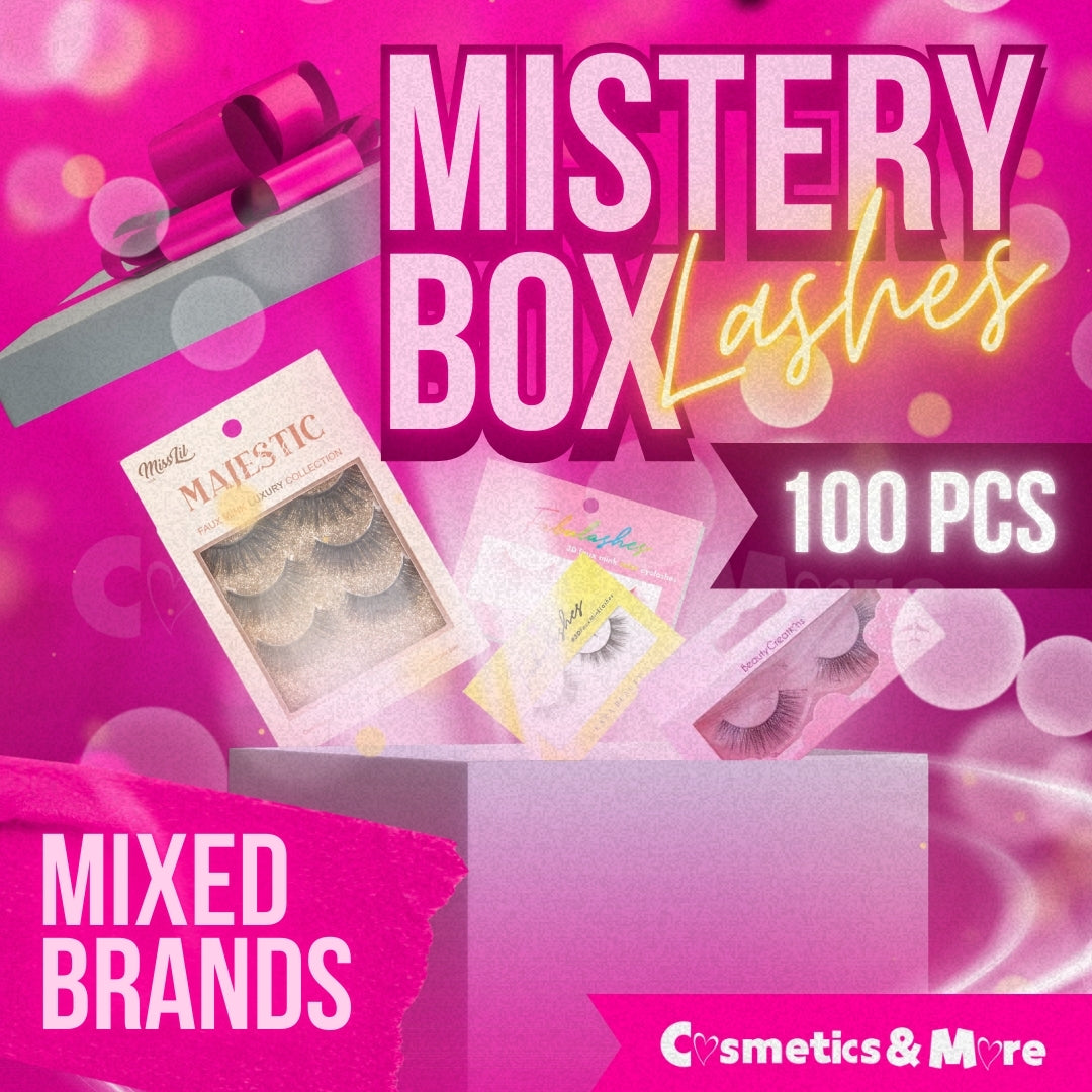 MISTERY BOX - EYELASHES - MIXED BRANDS - BOX (100PCS)