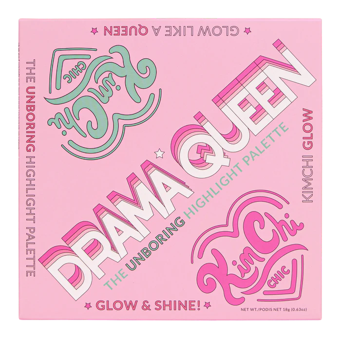 KIMCHI CHIC- DRAMA QUEEN HIGHLIGHT PALETTE-