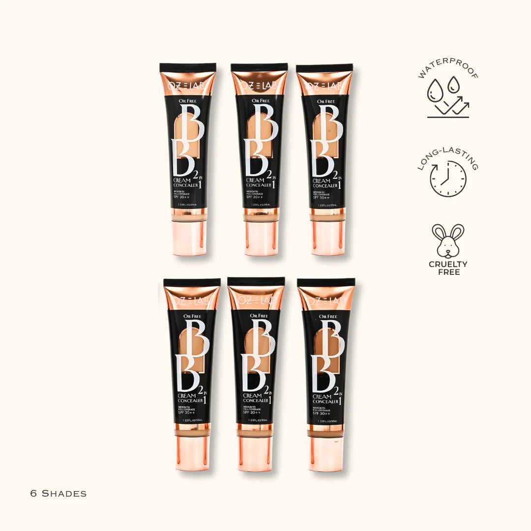 OZ LAB - BB CREAM CONCEALER 2 IN 1 FULL COVERAGE DISPLAY