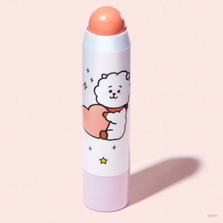 THE CREME SHOP BT21 - BARRA DE ESENCIA TEÑIDA PARA LABIOS + MEJILLAS CHIC(1PC)