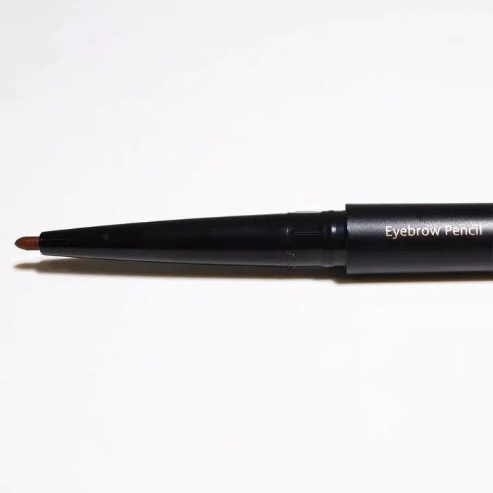 MAKEUP DEPOT- DOUBLE BROW- PENCIL & INKED BRUSH- DARK BROWN-12PCS