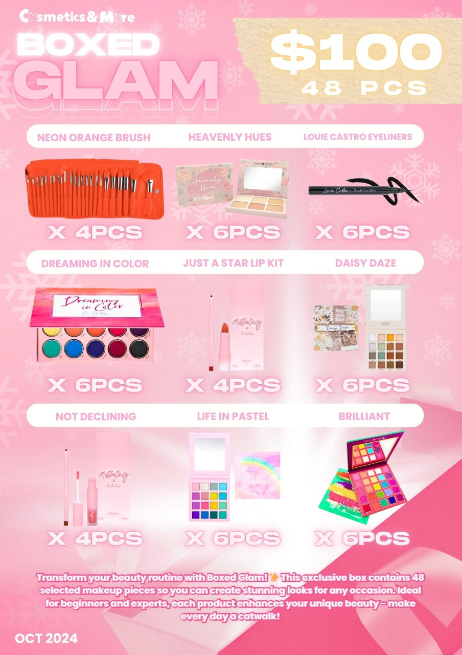 BEAUTY CREATIONS- BOXED GLAM- 48PCS