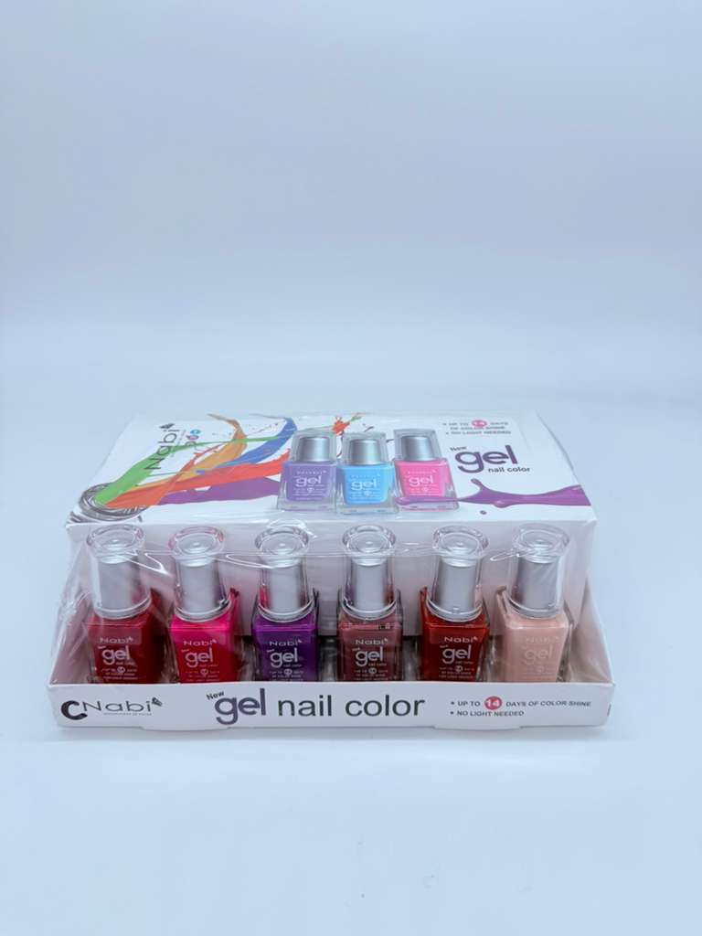 NABI- GEL NAIL COLOR (DISPLAY 24 PCS)