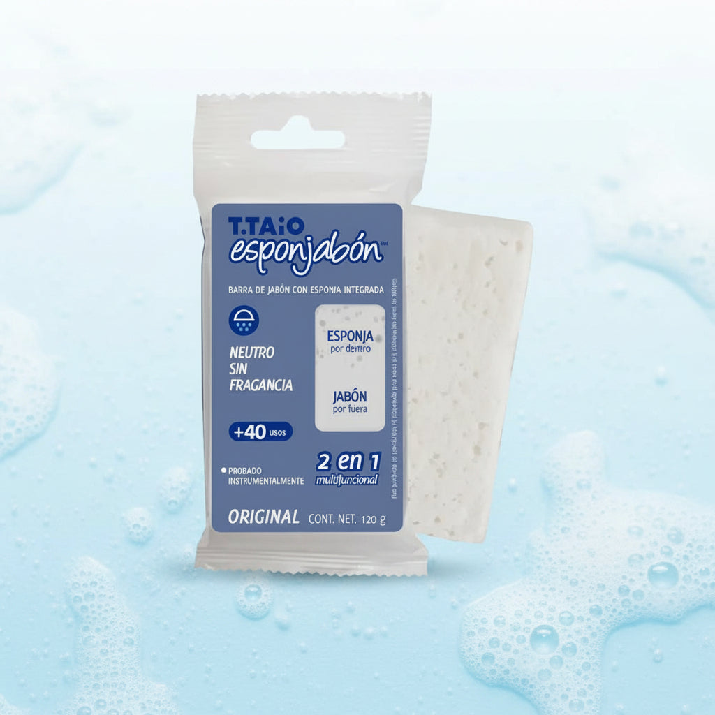 T.TAIO - ESPONJABON NEUTRAL,FRAGRANCE-FREE